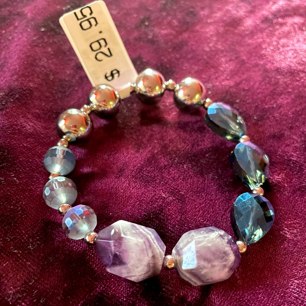 Amethyst Crystal Bracelet